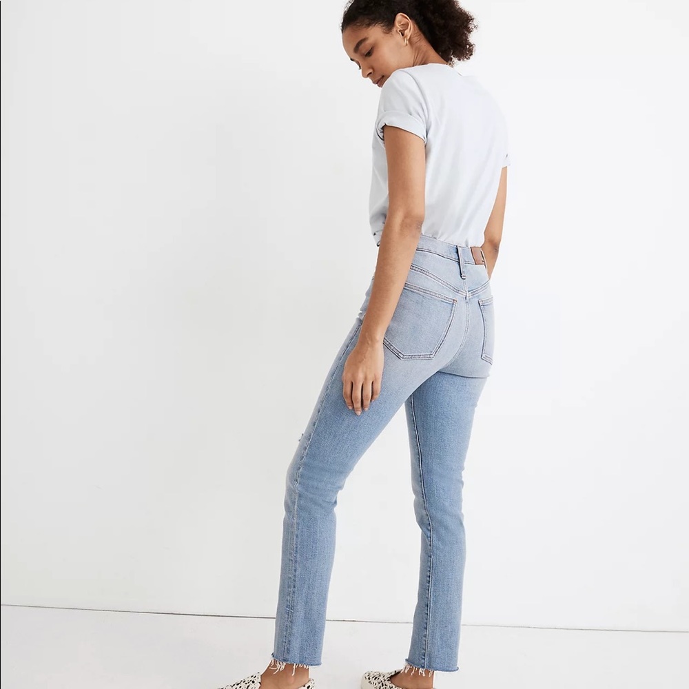 Madewell The Perfect Vintage Jean in Coffey Wash: Worn-In Edition size 24 - Picture 16 of 16